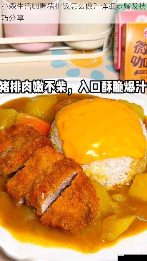 小森生活咖喱猪排饭怎么做？详细步骤及技巧分享