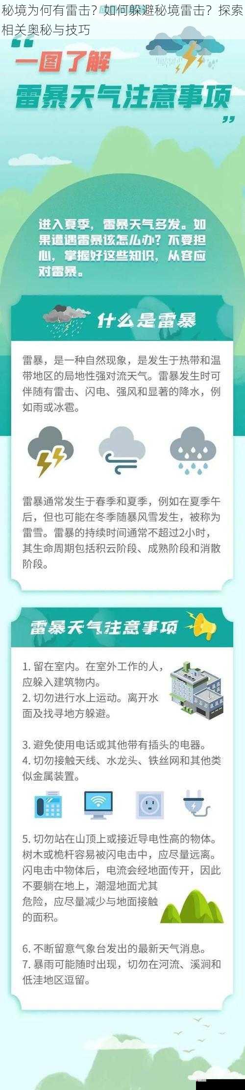 秘境为何有雷击？如何躲避秘境雷击？探索相关奥秘与技巧