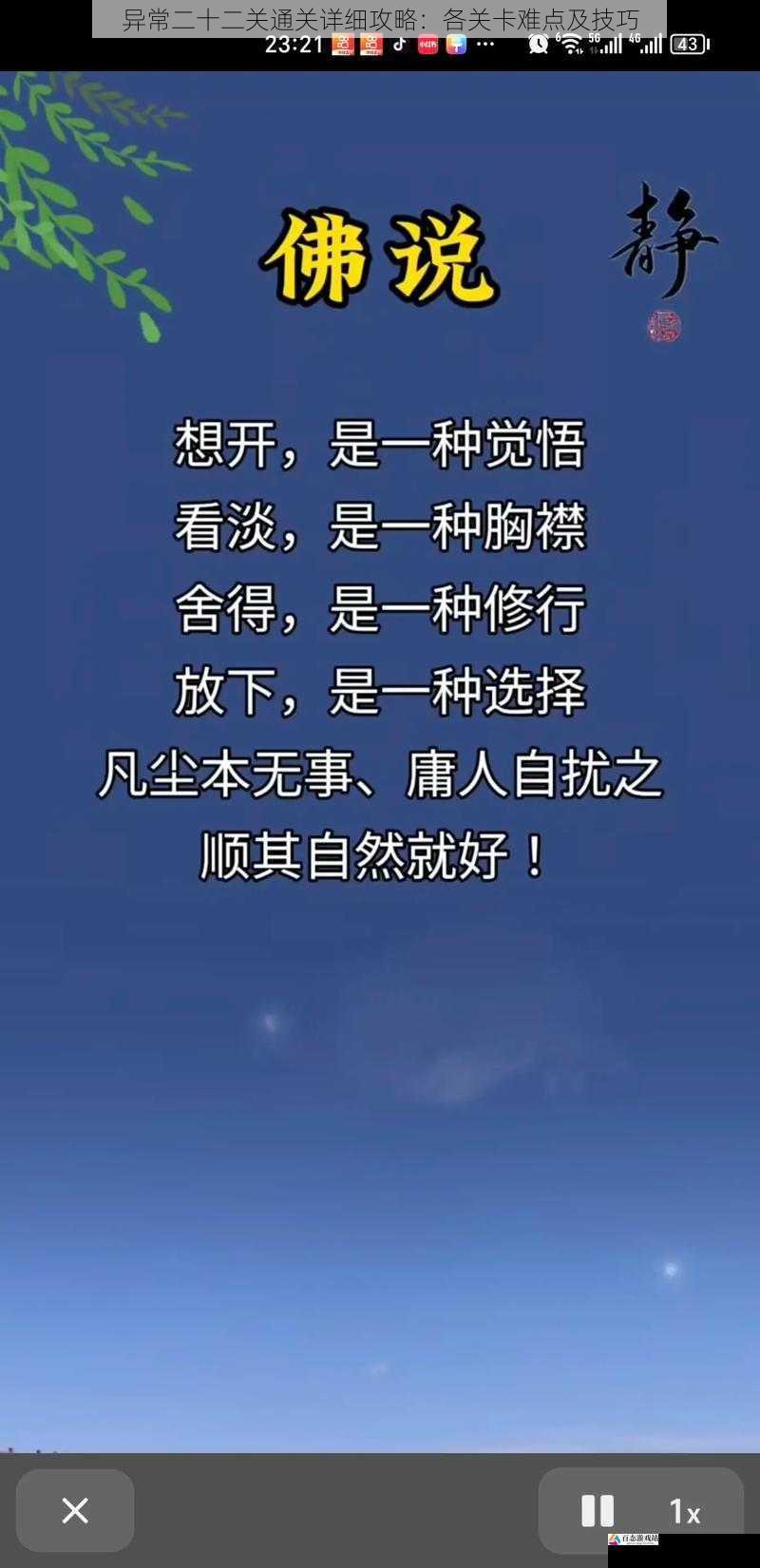 心态与策略调整