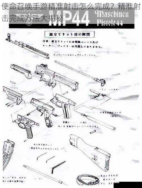 使命召唤手游精准射击怎么完成？精准射击完成方法大揭秘