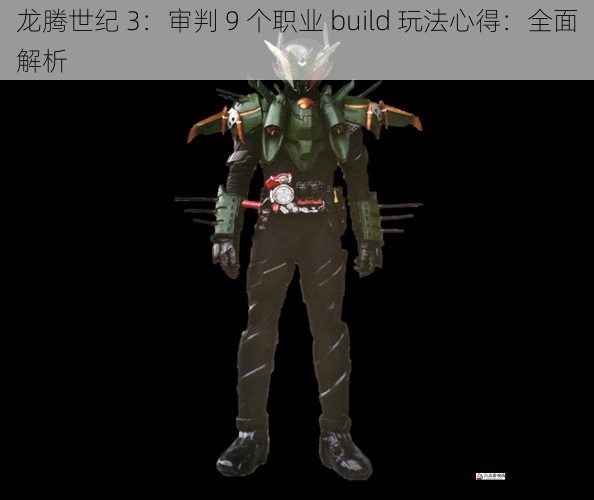 圣堂武士职业 build 玩法心得