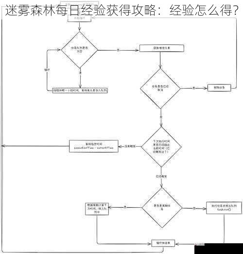 迷雾森林每日经验获得攻略：经验怎么得？