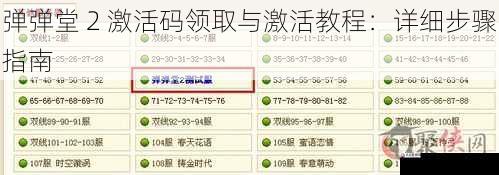 弹弹堂 2 激活码领取与激活教程：详细步骤指南